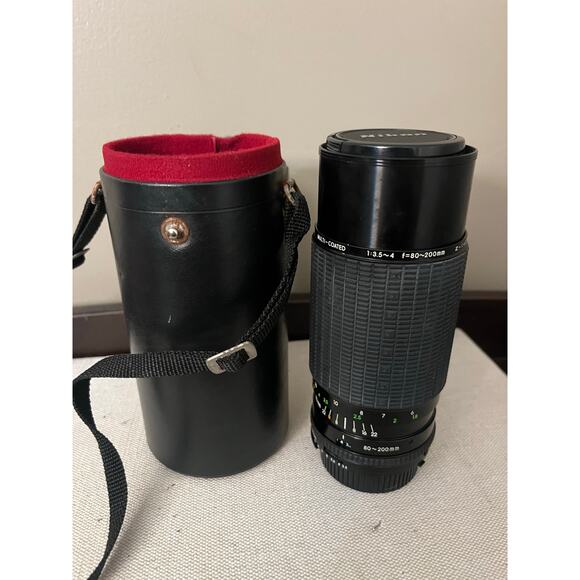 Sigma 80-200mm f3.5-4 High-Speed Zoom-C Multi-Coated - Lens